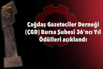 ÇGD Bursa Ödülleri 2025 Açıklaması