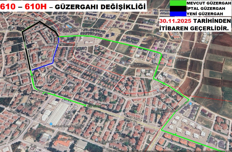 İnegöl’de Toplu Taşıma Hatlarında Yenilikler