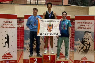 İnegöllü Sporcu Türkiye Şampiyonu