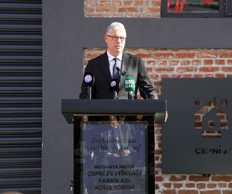 Mudanya'da İmece Modeliyle Zeytinyağı Fabrikası Açıldı