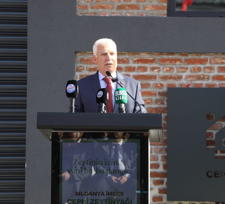 Mudanya'da İmece Modeliyle Zeytinyağı Fabrikası Açıldı