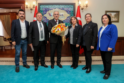 TÜED Uludağ Şubesi’nden Vali Ayyıldız’a Nezaket