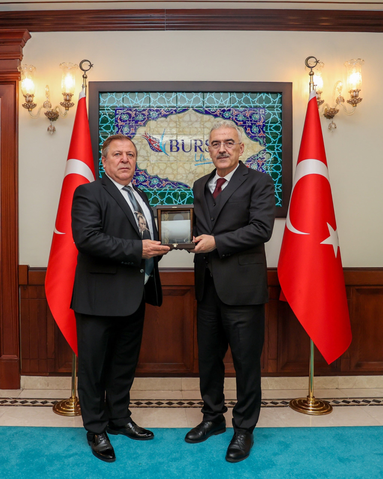 TÜED Uludağ Şubesi’nden Vali Ayyıldız’a Nezaket