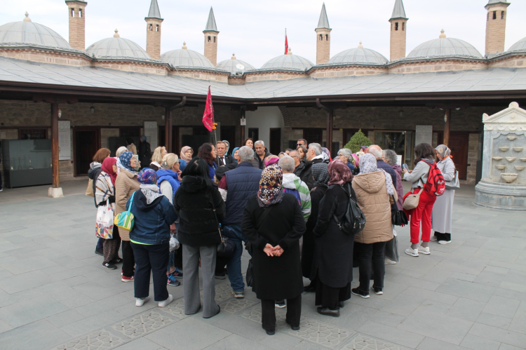 TÜED Uludağ Üyelerinden Konya’ya Kültür Turu