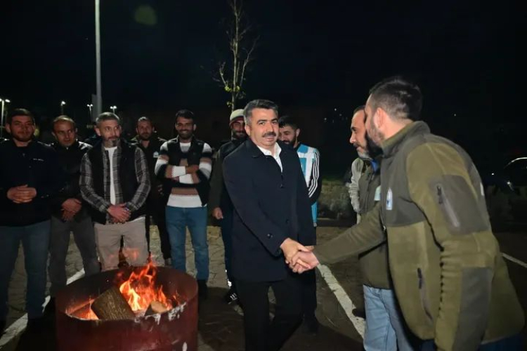 Başkan Yılmaz Veterinerlik Personeliyle Buluştu