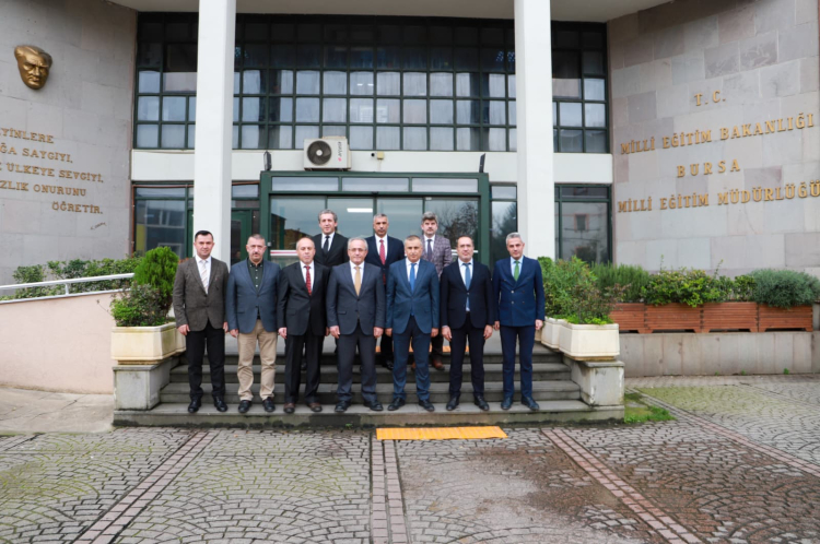 Bursa İl Milli Eğitimde Teslim Töreni