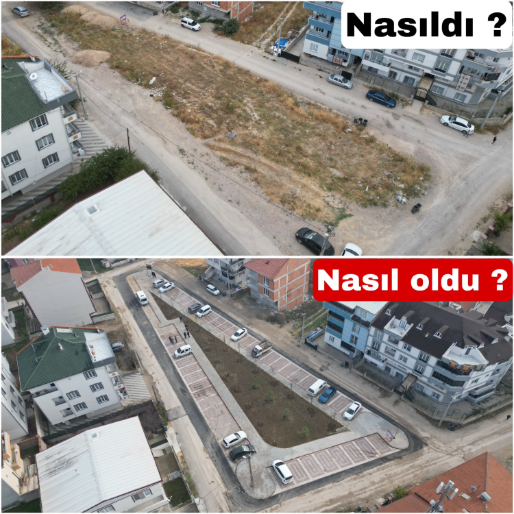 Bursa İnegöl’de 24 Fidan Toprağa Düştü