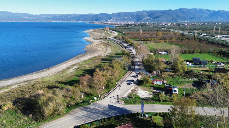 Bursa İznik'te Modern Yol ve Sosyal Alan Projesi