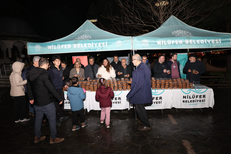 Bursa Nilüfer’də Kandil Geleneği Yaşatıldı