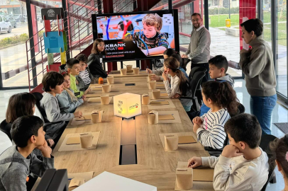 Bursa Nilüfer'de Çocuklar Sanatla İç İçe