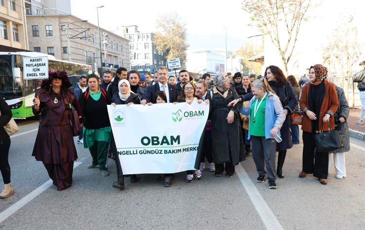 Engelli Bireylere Destek ve Farkındalık Yürüyüşü