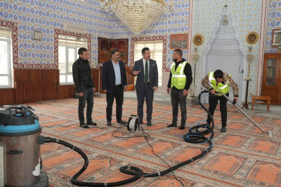 Temizlik Çalışmalarıyla Dini Mekânlar Hazır