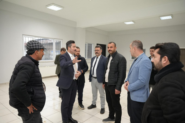 Yenişehir Belediyesinden Mahalleye Modern Düğün Salonu ve Muhtarlık Binası