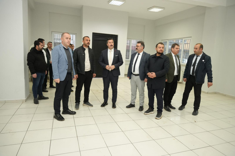 Yenişehir Belediyesinden Mahalleye Modern Düğün Salonu ve Muhtarlık Binası