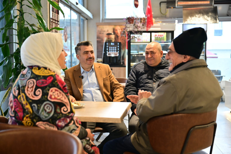 Bursa Yıldırım’da Esnaf Ziyareti