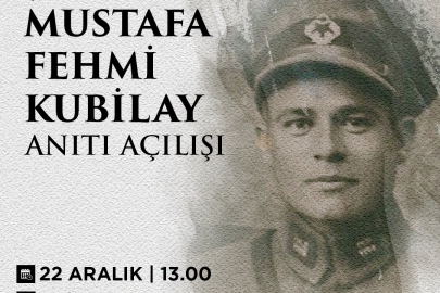 Kubilay Anıtı Açılış Töreni