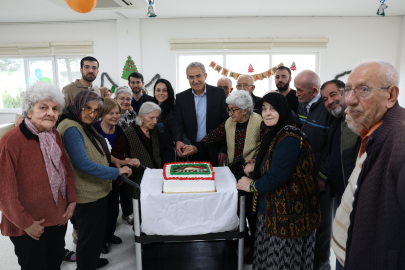 Nilüfer Belediyesi’nin huzurevlerinde yeni yıl morali