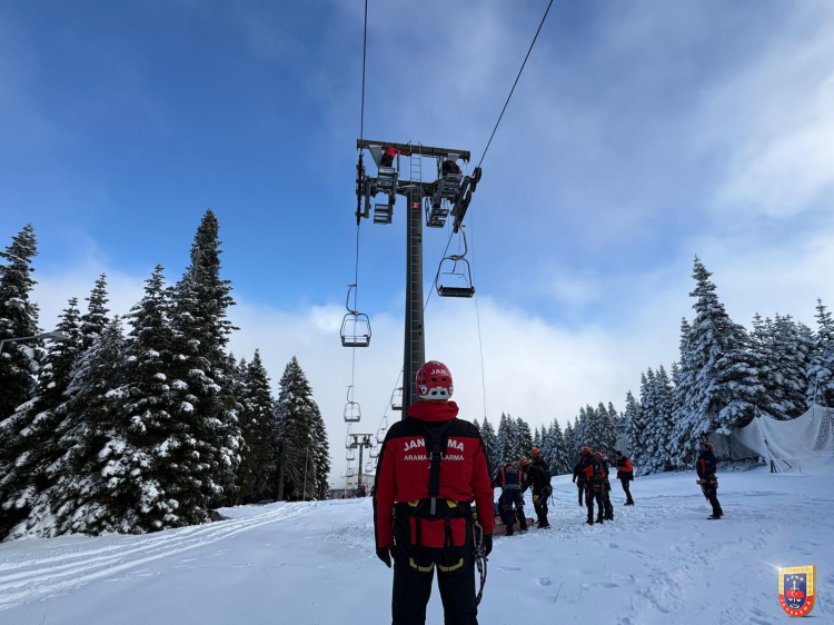 Uludağ’da Teleferik Tatbikatı: Bursa Jandarması ve AFAD