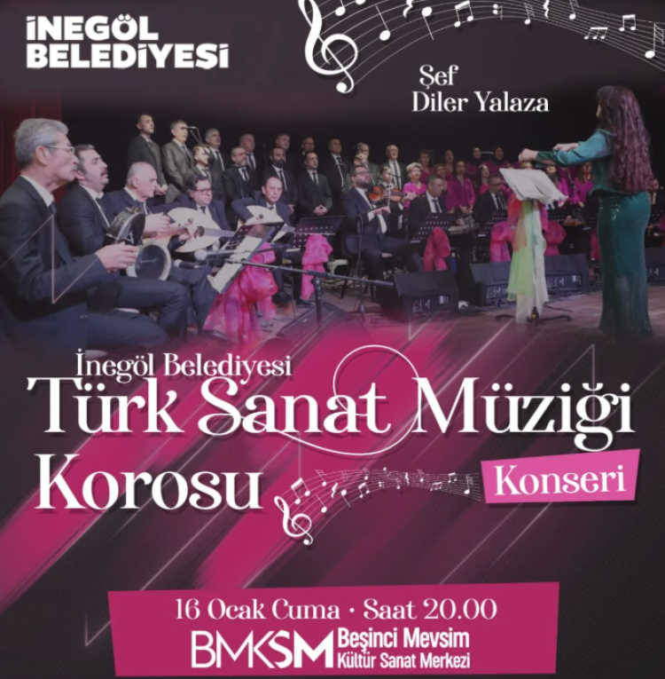 İnegöl Belediyesi Türk Sanat Müziği Korosu