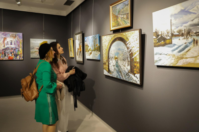 Ressam Şefik Bursalı Sanat Galerisi’nde Açılış