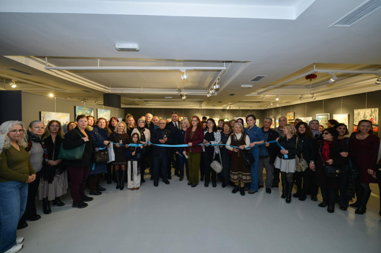 Ressam Şefik Bursalı Sanat Galerisi’nde Açılış