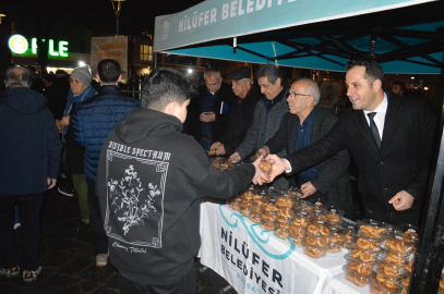 Nilüfer’de Kandil Gecesi Dayanışması
