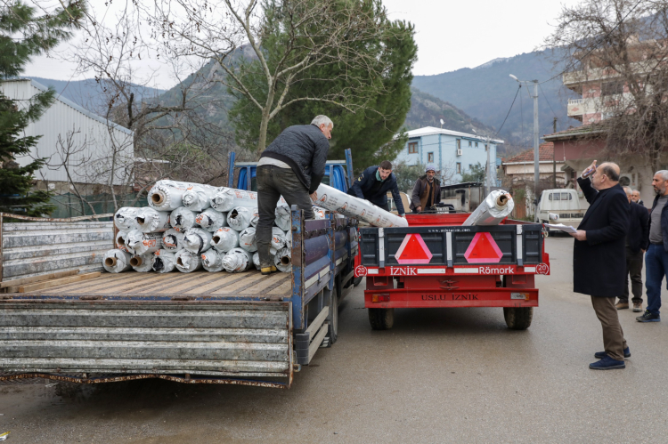 Afet Sonrası Seralarda Destek