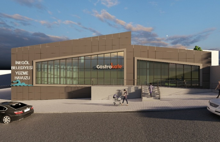 İnegöl’e yeni yüzme havuzu ve sosyal alanlar