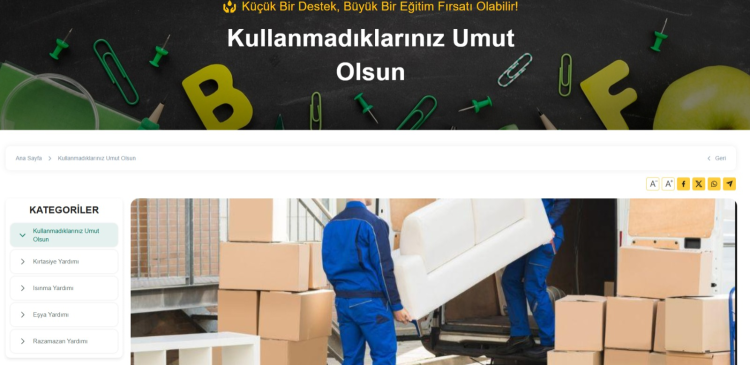 İnegöl Belediyesi Sosyal Yardım Platformu