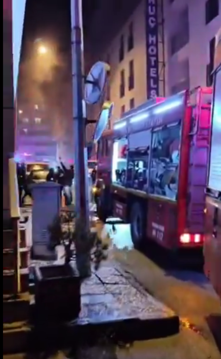 Nilüfer Otel Yangını: 35 Kişi Tahliye