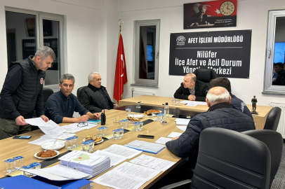 Nilüfer'de Afet Hazırlık Tatbikatı