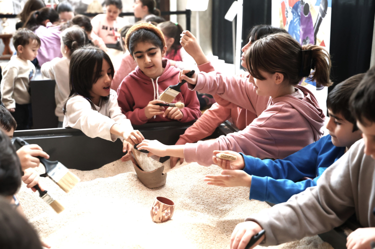 Osmangazi’de Minik Arkeologlar Tarihi Keşfediyor