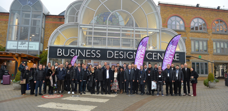 Türk Tekstil Gücü: BTSO ve UR-GE London Textile Fair'de