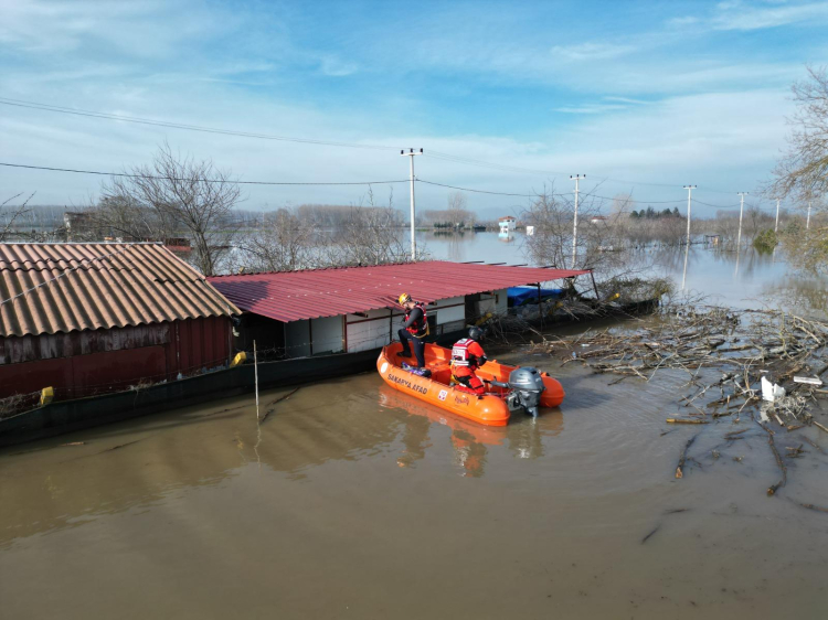 AFAD'dan Edirne Raporu: Taşkınlara 539 Personelle Müdahale