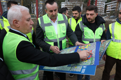 Ulaşım Çalışmaları Hızlandı