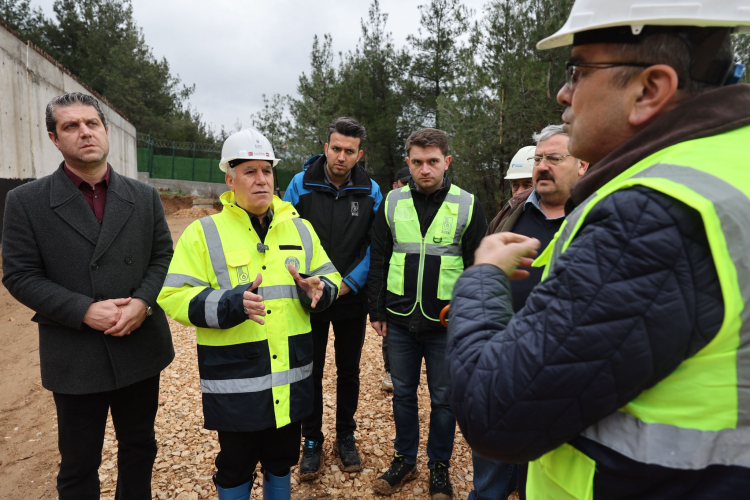 Nilüfer’de 10 bin metreküplük su deposu inşa ediliyor