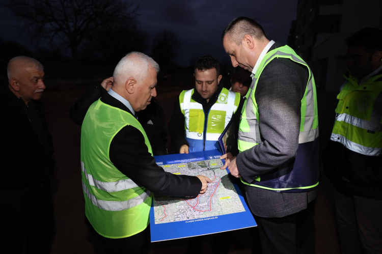 Bursa Büyükşehir’in Ulaşım Sorunlarına Genel Mesai