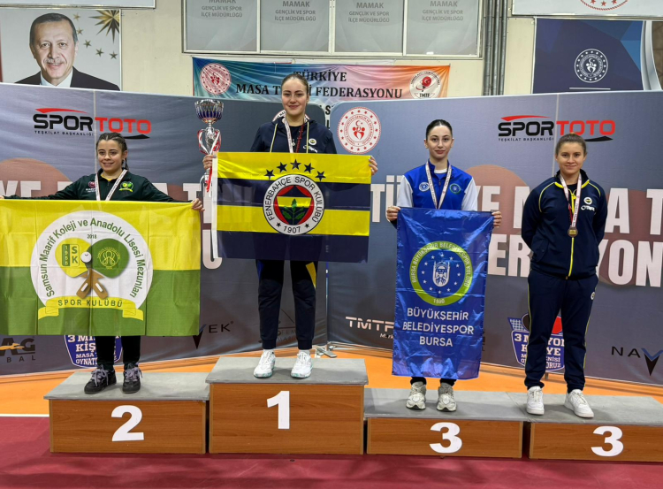 Bursa Büyükşehirli Özge Yılmaz Türkiye Üçüncüsü