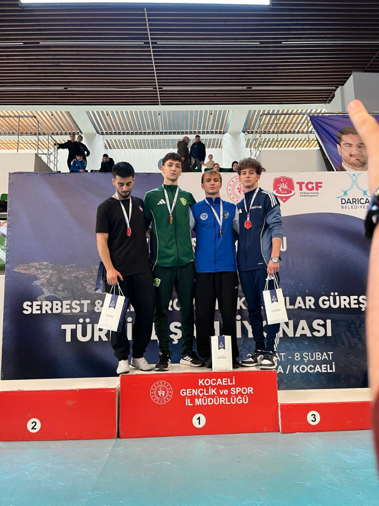 U17 Güreş Türkiye Şampiyonası'nda Bursa Başarısı