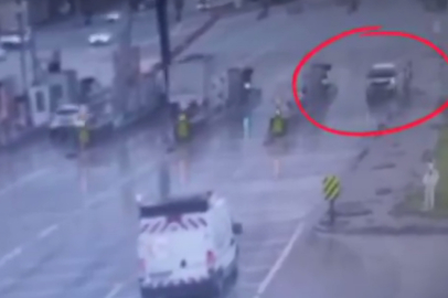 Bursa Kuzey Gişeleri'nde Tehlikeli Manevra