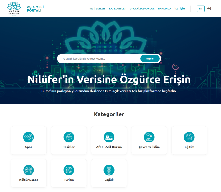 Nilüfer Belediyesi Açık Veri Platformu