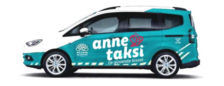 Bursa Nilüfer’de Anne Taksi Başladı