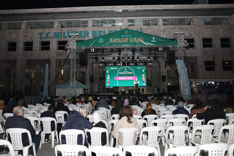 Bursa Ramazanı Nilüfer Ramazan Sokağı'nda Yaşanıyor