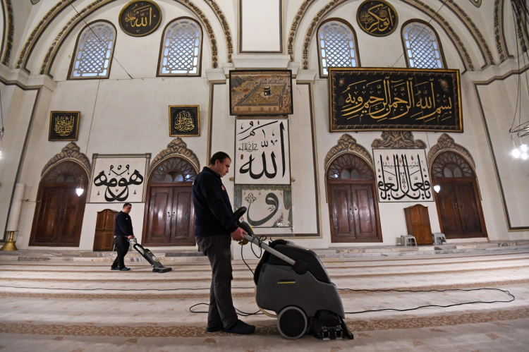 Bursa Ulu Camii Ramazan Teravihleri Hazır
