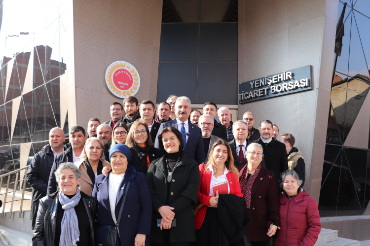 CHP Bursa Yenişehir'de saha çalışması