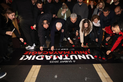 CHP Bursa'dan 6 Şubat Anması