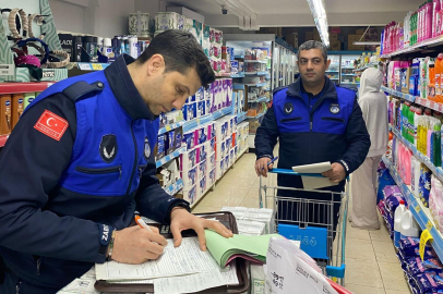 Fiyat etiketi ve hijyen denetimleri