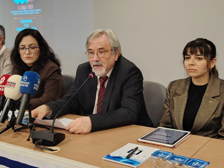 TMMOB Bursa İKK’dan 6 Şubat’ın 3. Yılına Ortak Çağrı