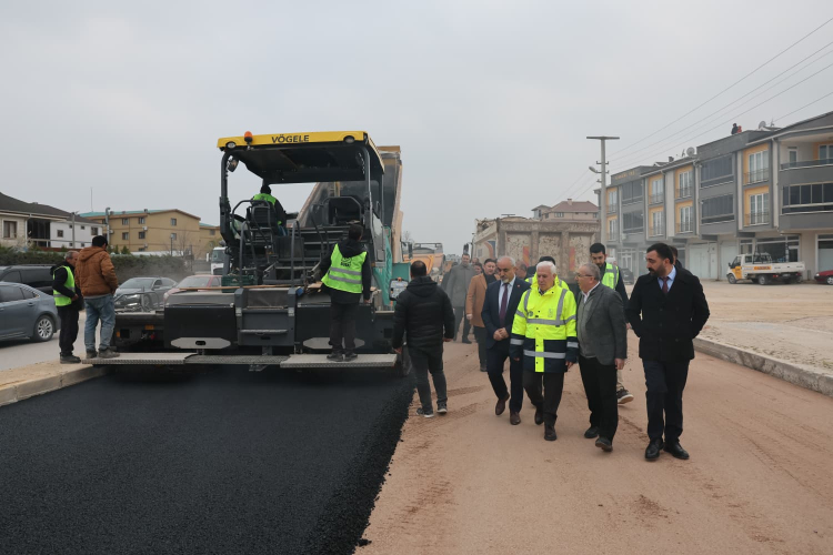 İnegöl Yenimahalle’de Yağmur Suyu ve Kanalizasyon Altyapı Çalışmaları