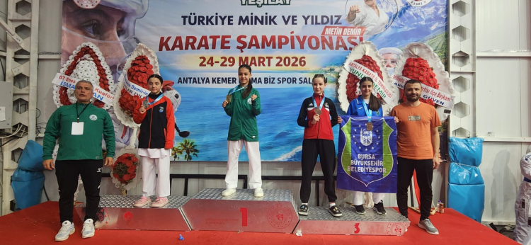 Bursa Büyükşehirli Karateciler Türkiye Şampiyonası'nda Parladı